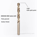 Twist Drill Bit สำหรับการขุดเจาะสแตนเลสโลหะ